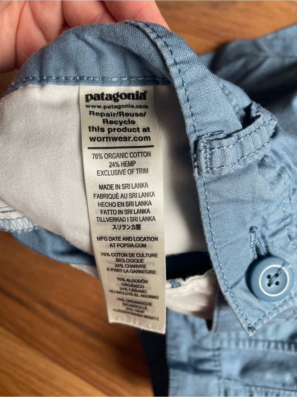 Patagonia Men's Lightweight All-Wear Hemp Shorts - 6" Size 30 - Picture 4 of 5
